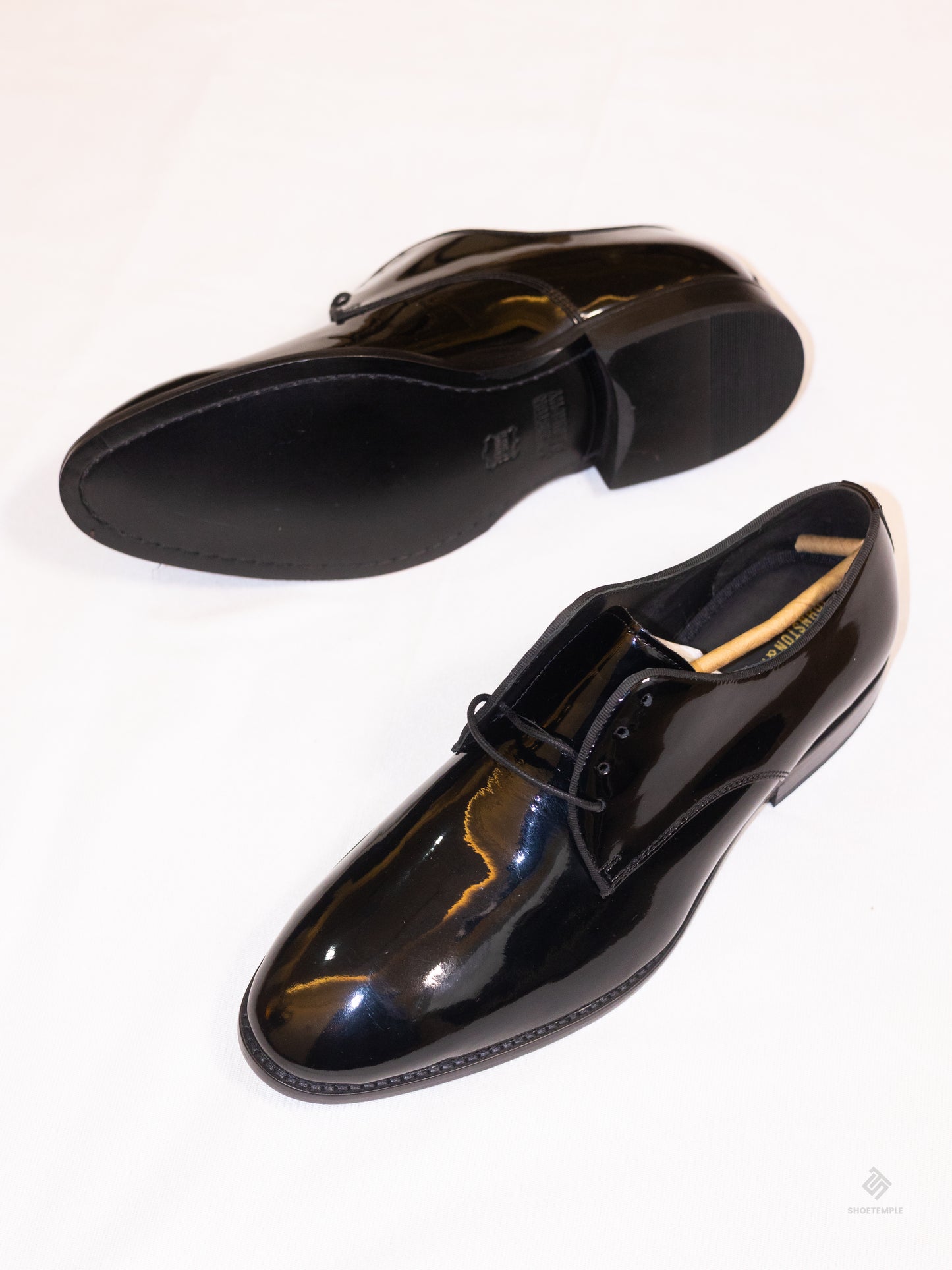 Johsnton & Murphy Italian Patent Calfskin