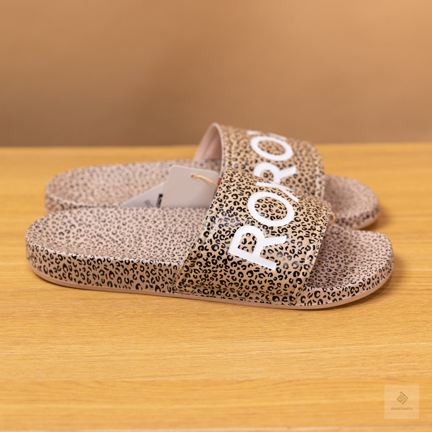 Roxy Slides Leopard Pattern