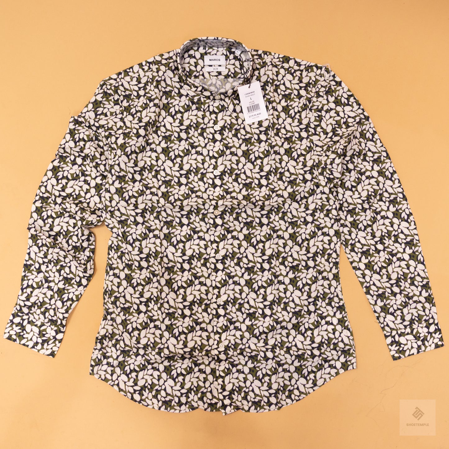 Marcs Slim Fit Pattern Long Sleeve