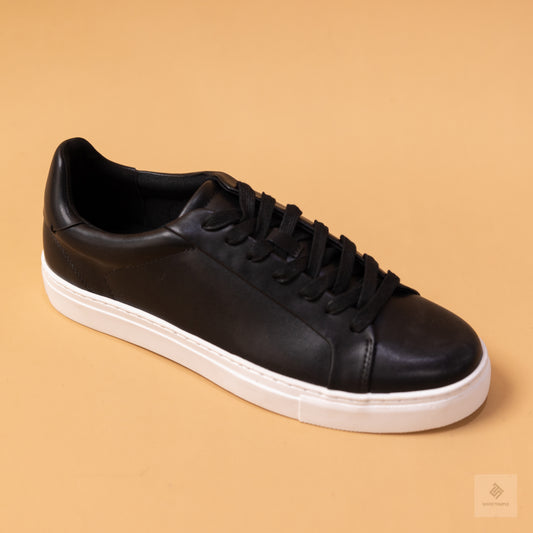 Unison Leather Sneaker Black