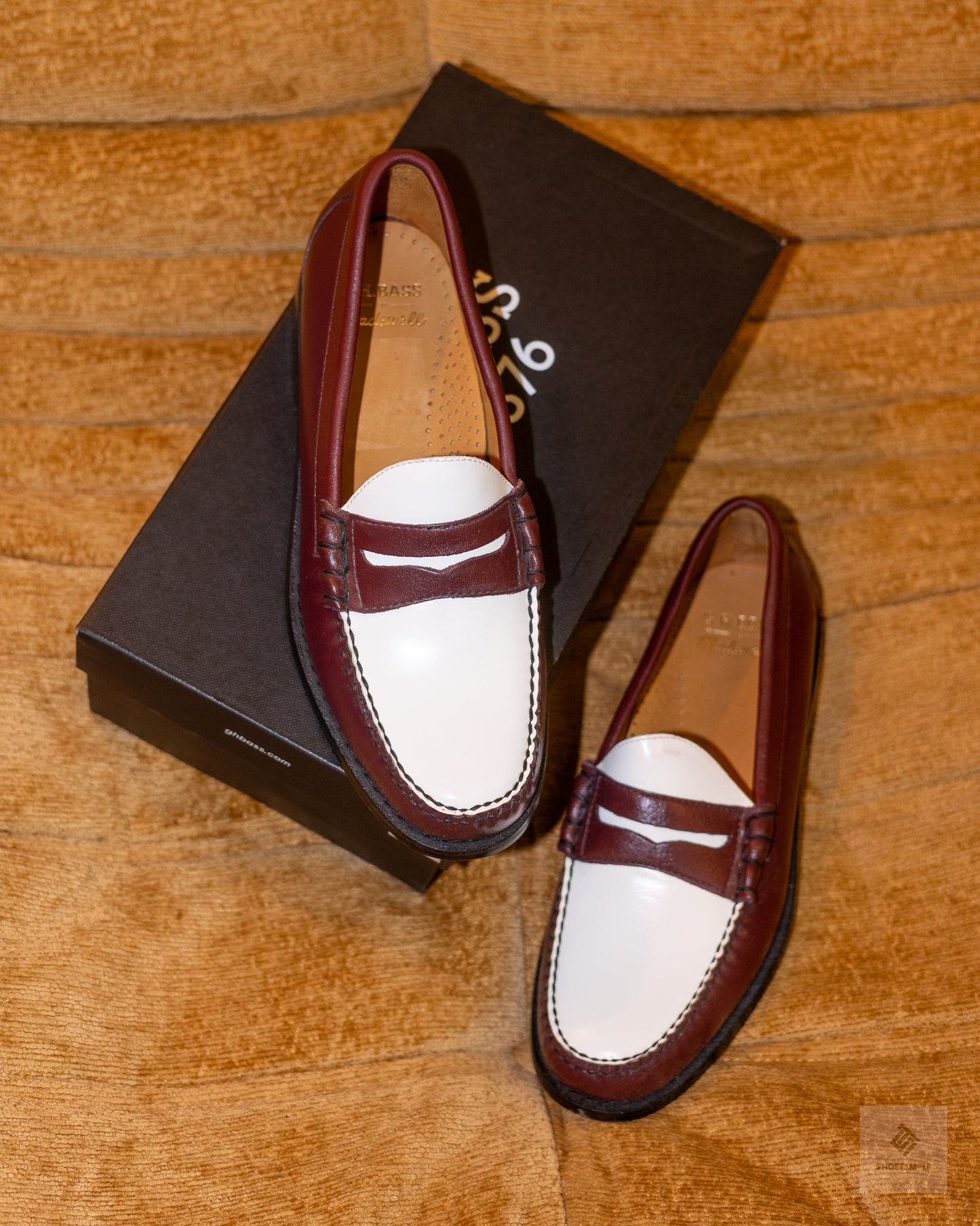 G.H. Bass Two Toned Penny Loafer