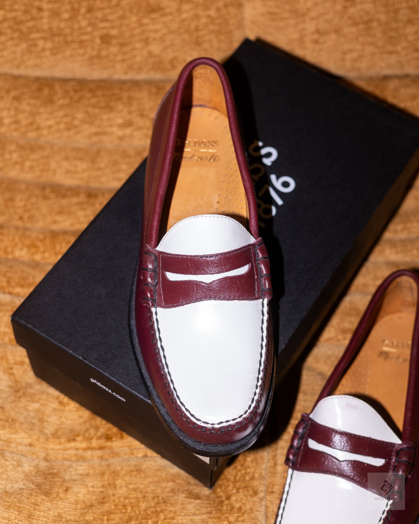 G.H. Bass Two Toned Penny Loafer