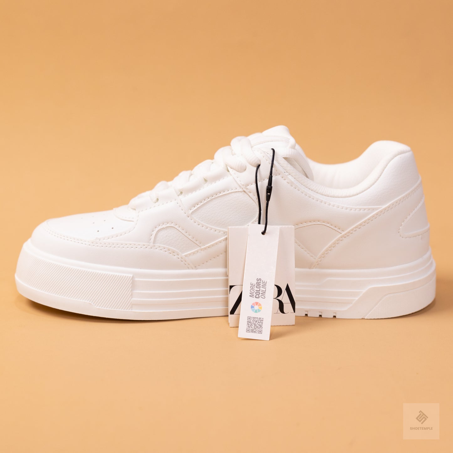 Zara Multipiece All White Sneaker