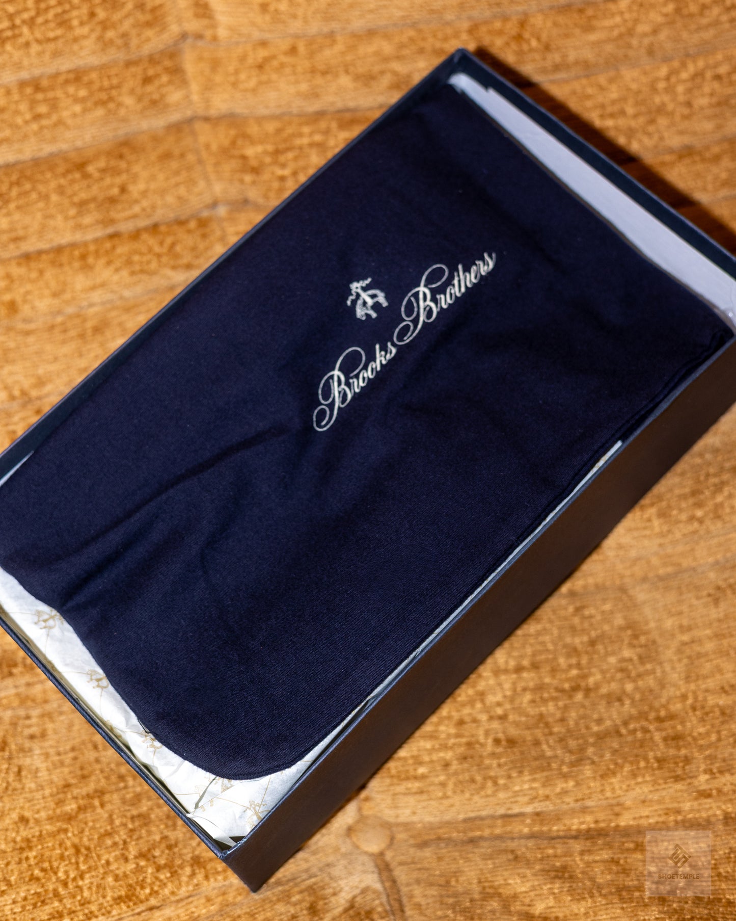 Brooks Brothers Blucher In Black Leather