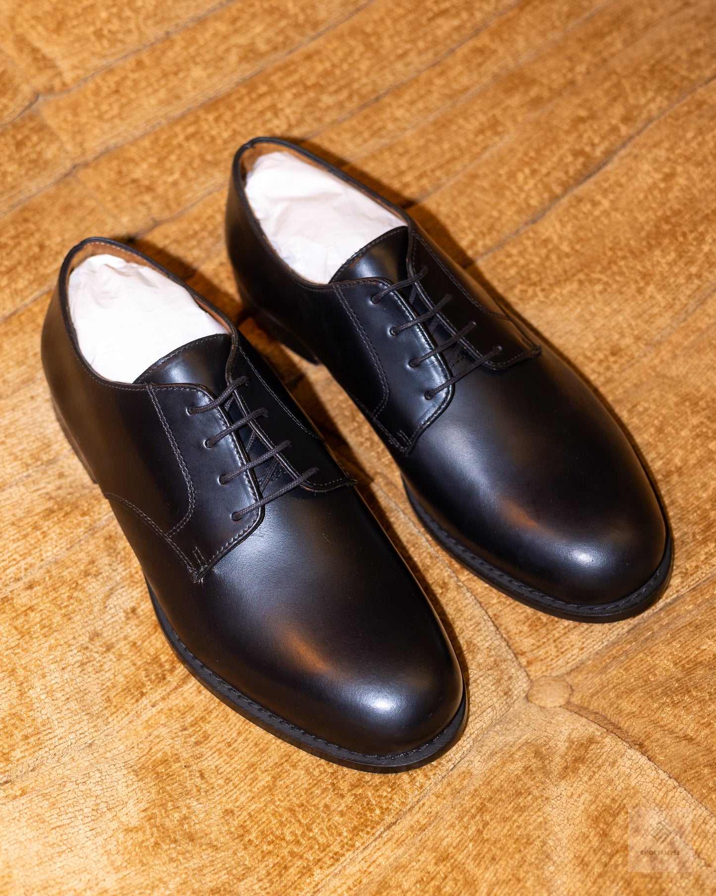 Brooks Brothers Blucher In Black Leather