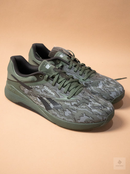 Reebok Nano X5 Training Shoe - Breakaway Green/Washed Black/Grey