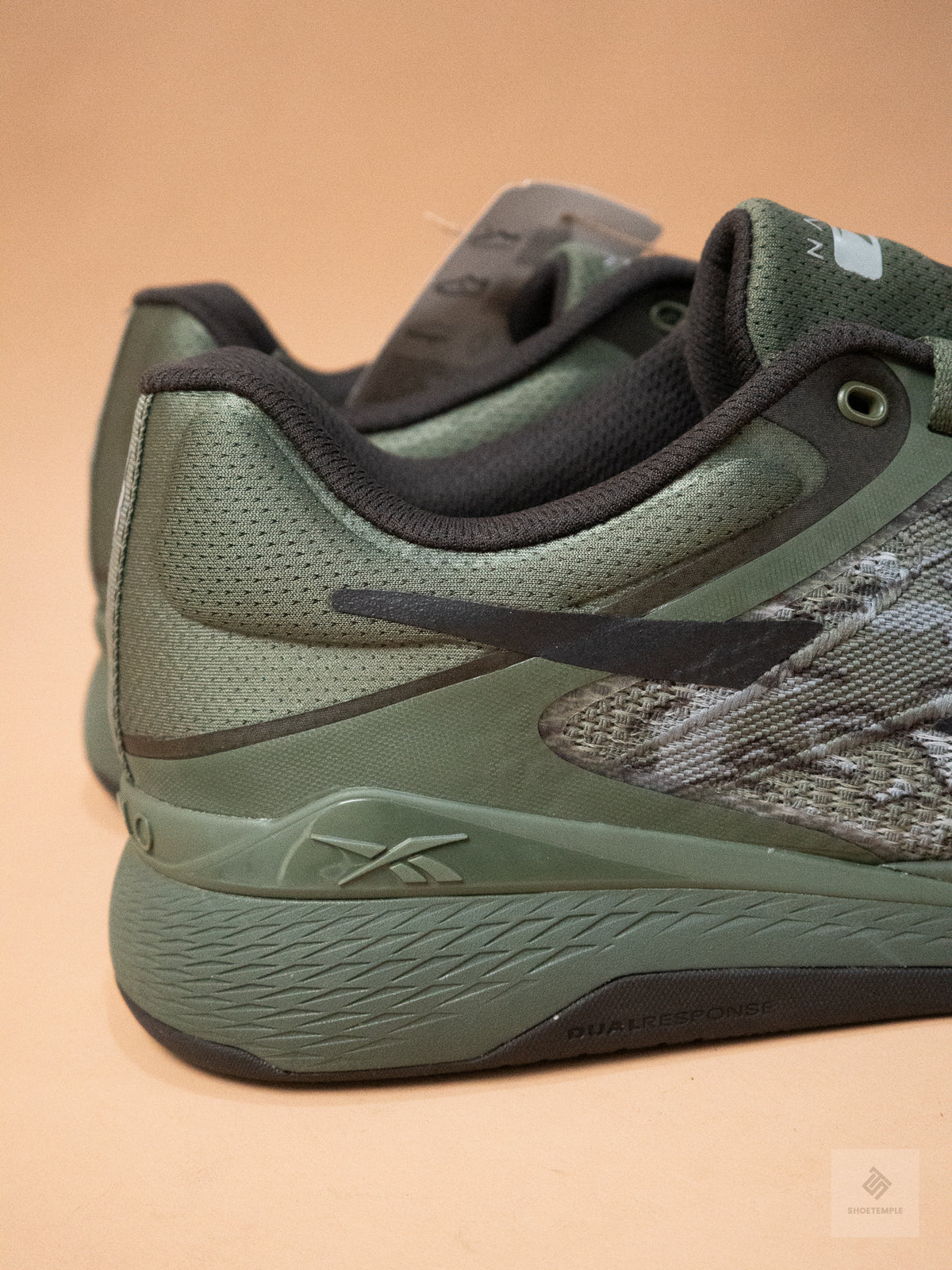 Reebok Nano X5 Training Shoe - Breakaway Green/Washed Black/Grey