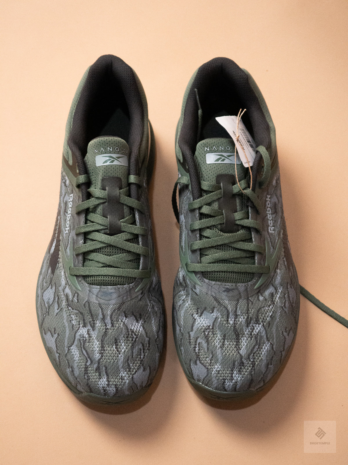 Reebok Nano X5 Training Shoe - Breakaway Green/Washed Black/Grey