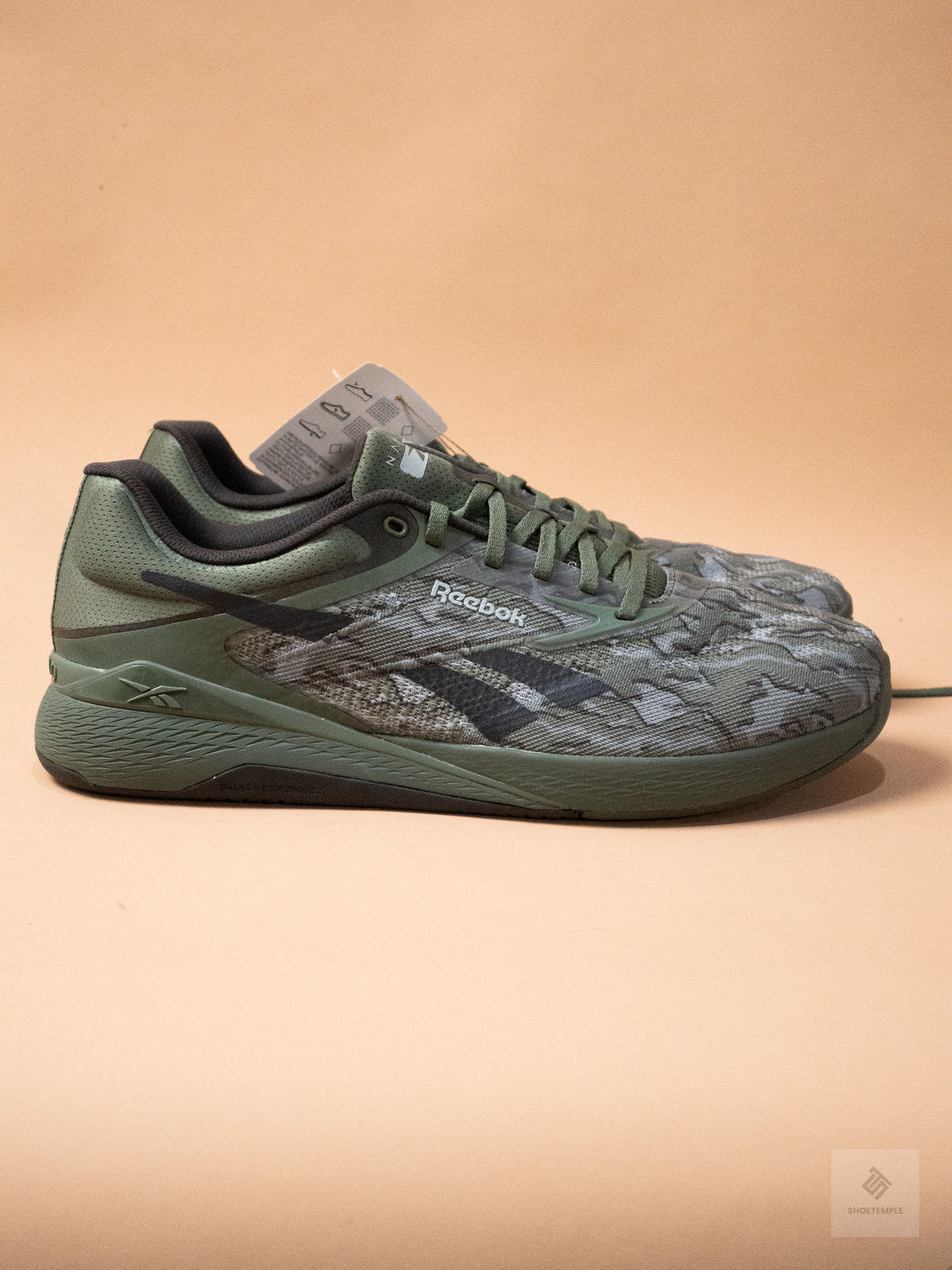 Reebok Nano X5 Training Shoe - Breakaway Green/Washed Black/Grey