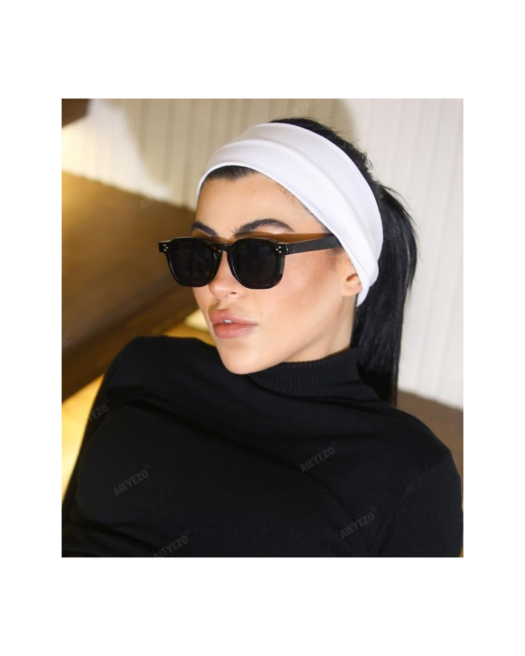 Retro Sunglasses for Women and Men – Square Thick-Framed Shades Trendy Vintage Sunglasses