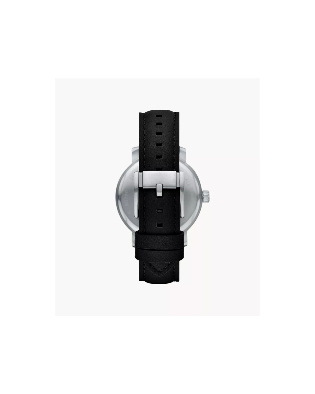 Rhett 43 mm Multifunction Black Leather Watch