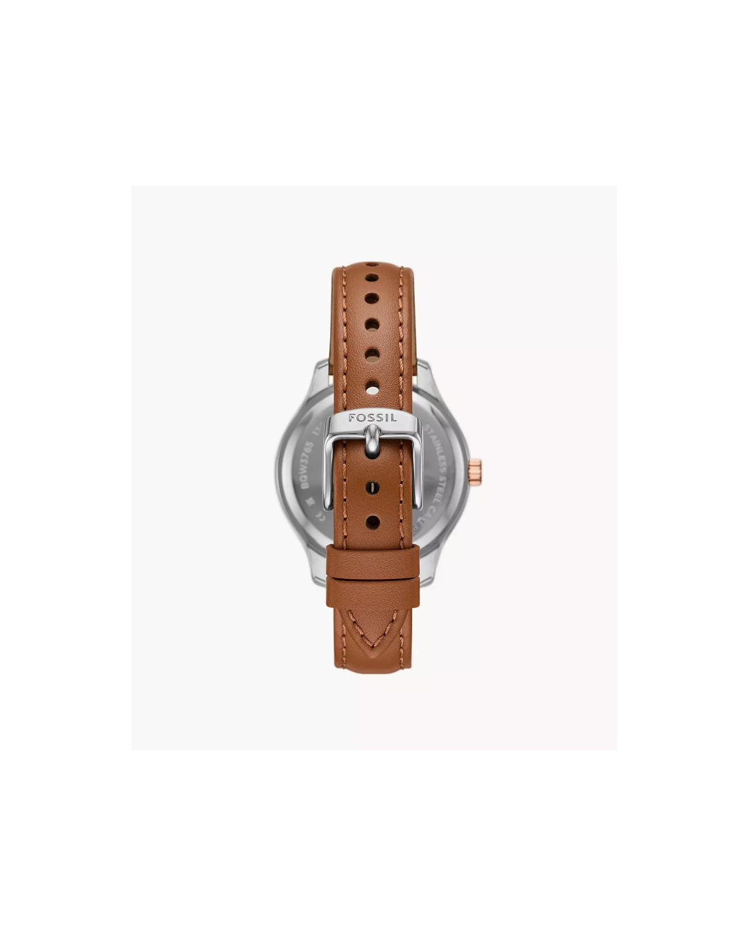 Rye 36 mm Multifunction Brown Leather Watch (Ladies)
