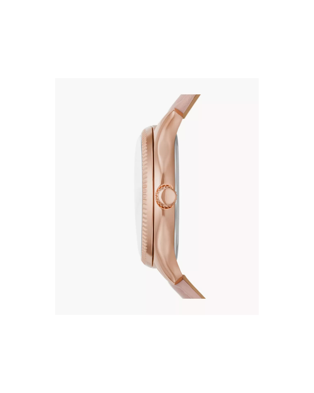 Rye 36 mm Multifunction Pink Leather Watch (Ladies)