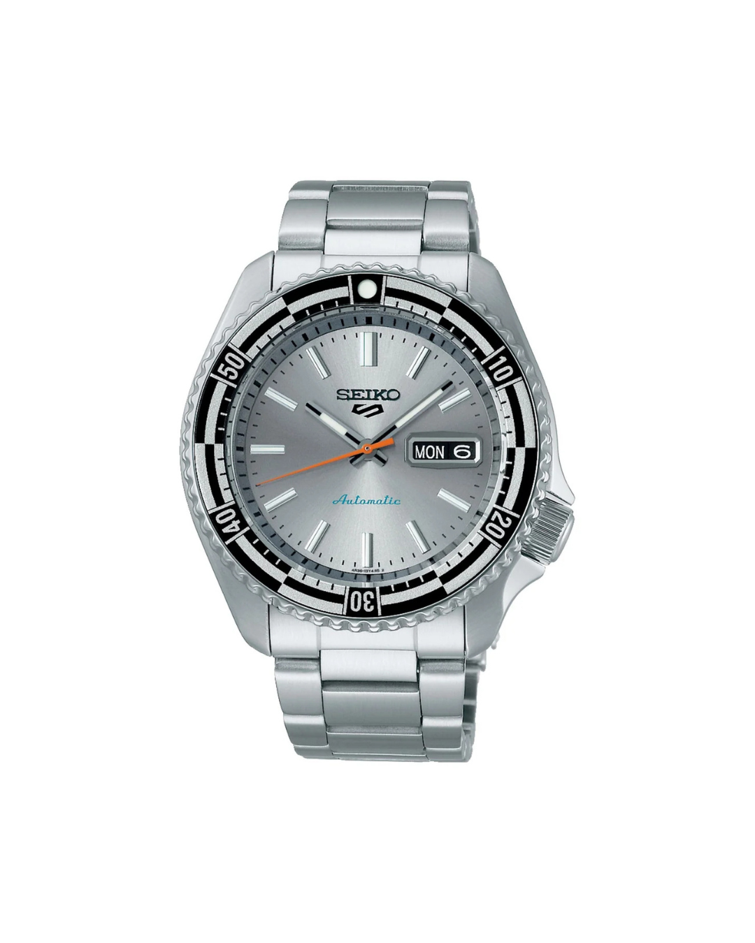 Seiko 5 Retro Sports SRPK09K1 'New Rally Driver' Watch - Special Edition - W25376 42.5mm