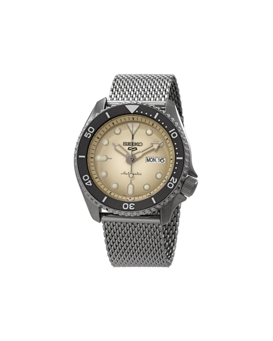 Seiko 5 Sports Automatic Champagne Dial Men's Watch 42mm