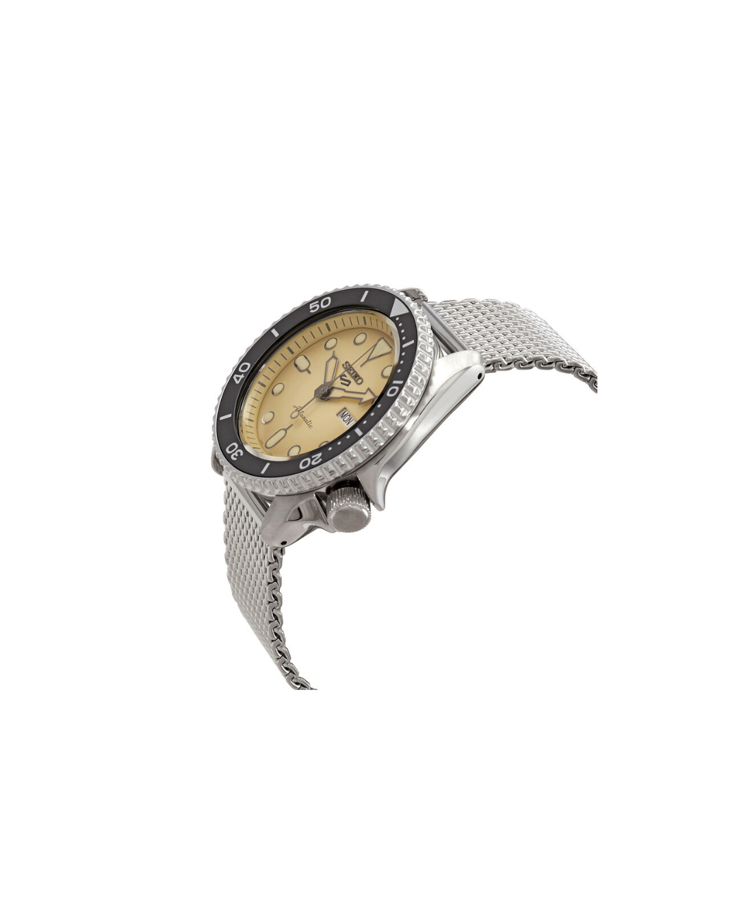 Seiko 5 Sports Automatic Champagne Dial Men's Watch 42mm