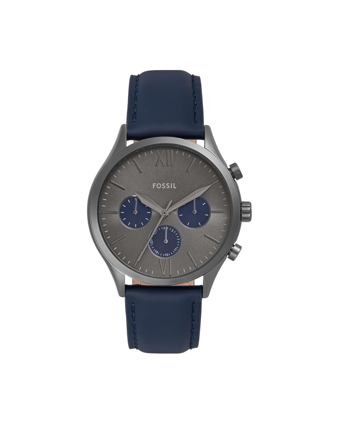 Fossil Men's FENMORE Multifunction Gunmetal Stainless Steel Watch 44mm