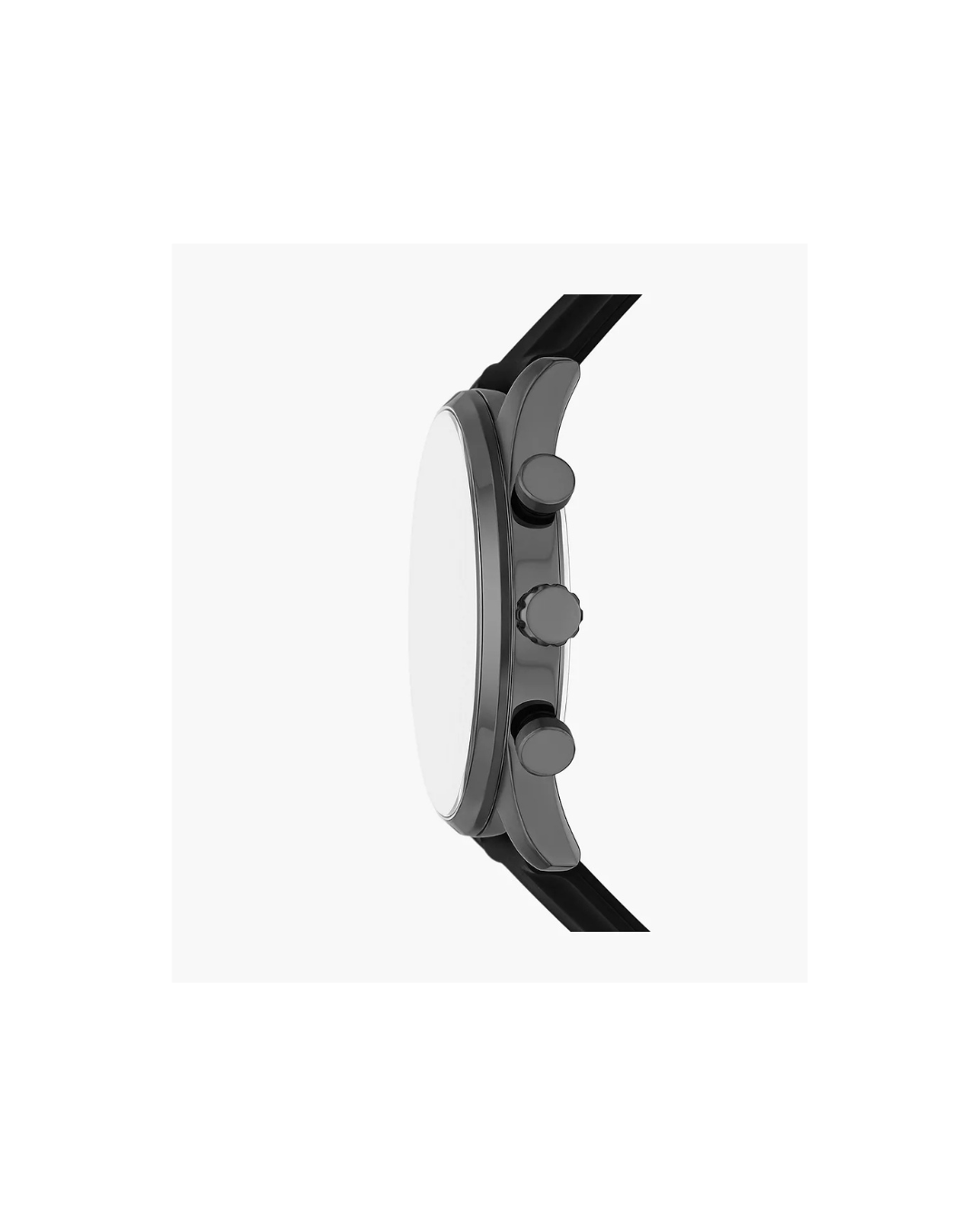 Sullivan 44 mm Multifunction Black Silicone Watch