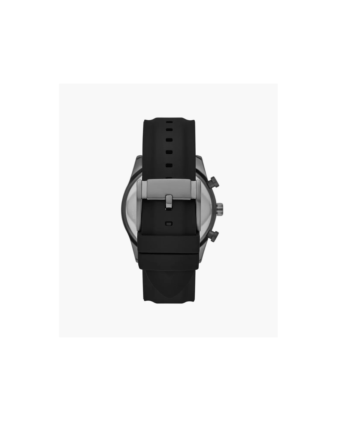 Sullivan 44 mm Multifunction Black Silicone Watch