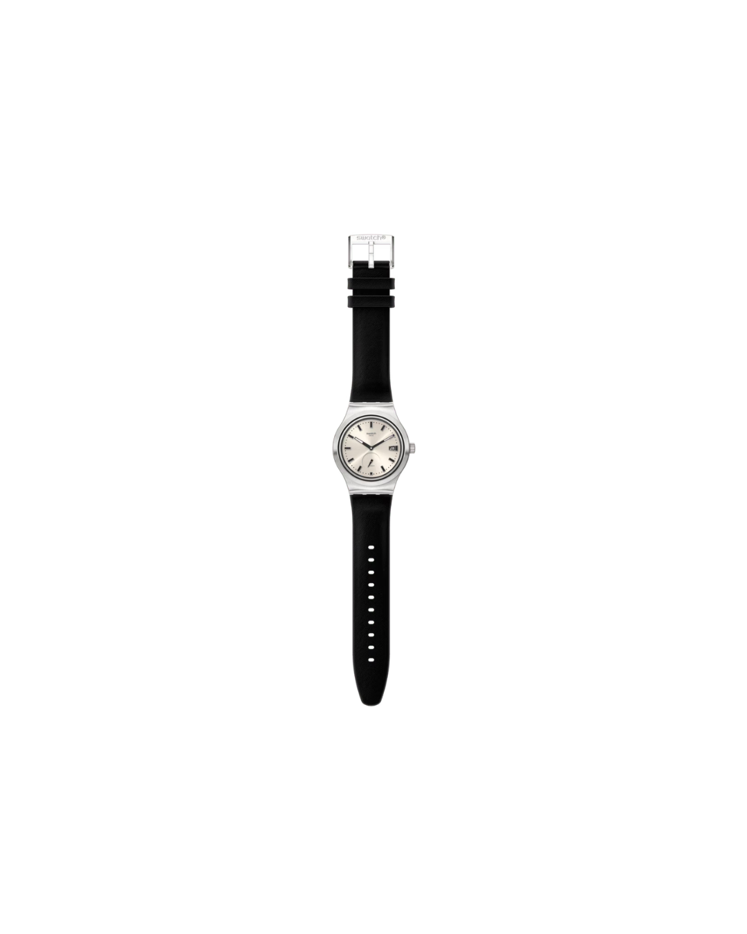 Swatch UNAVOIDABLE Unisex Watch (Model: SY23S408), black 42mm