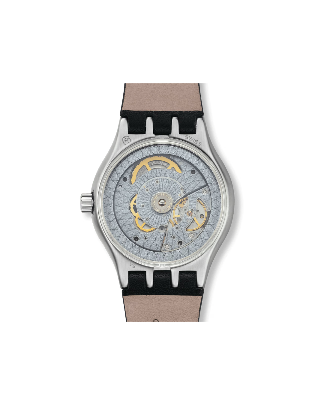 Swatch UNAVOIDABLE Unisex Watch (Model: SY23S408), black 42mm