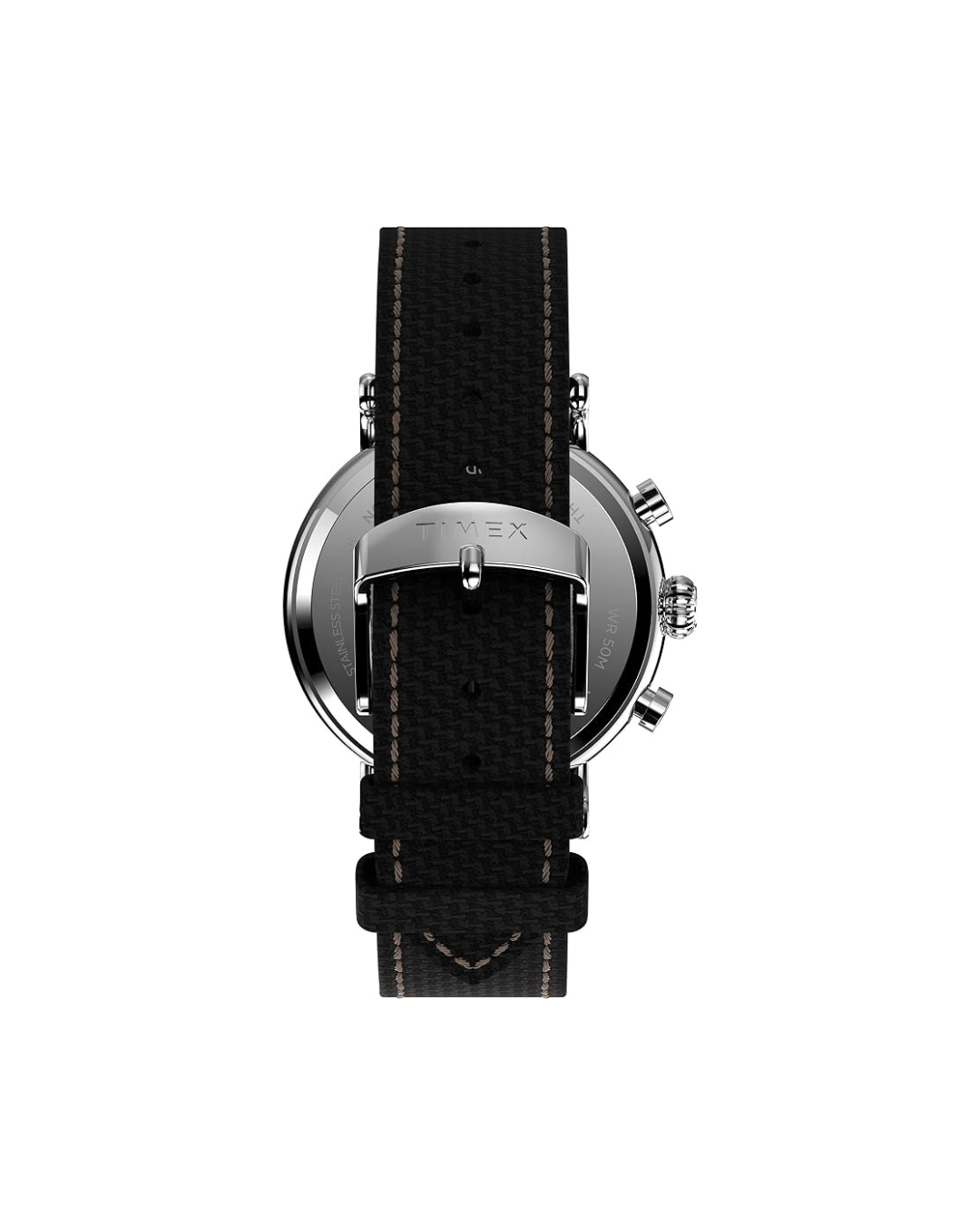 Timex 41 mm Standard Chrono Leather Combo Strap Watch