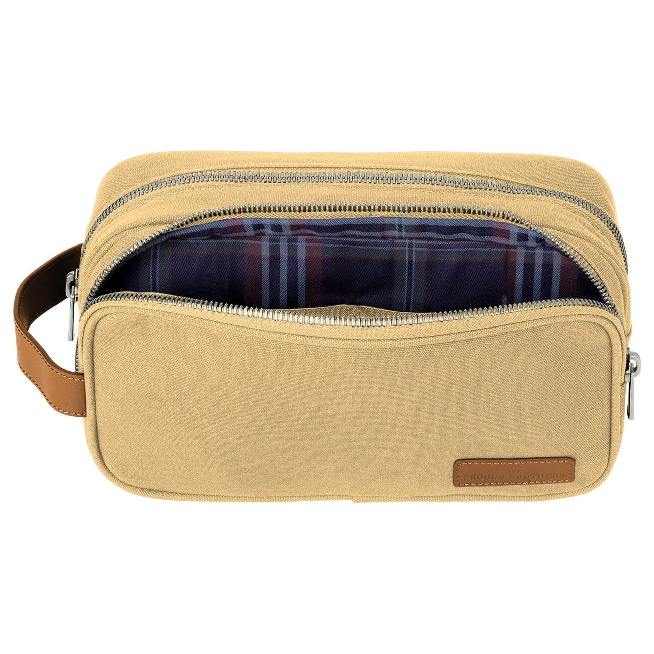 Brooks Brothers WashBag / Cosmetic Bag For Men - Bag - Brown