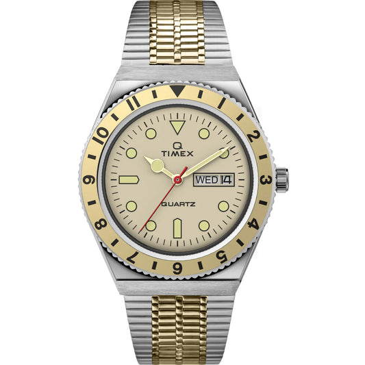 Q Timex Reissue 38mm Stainless Steel Bracelet Watch