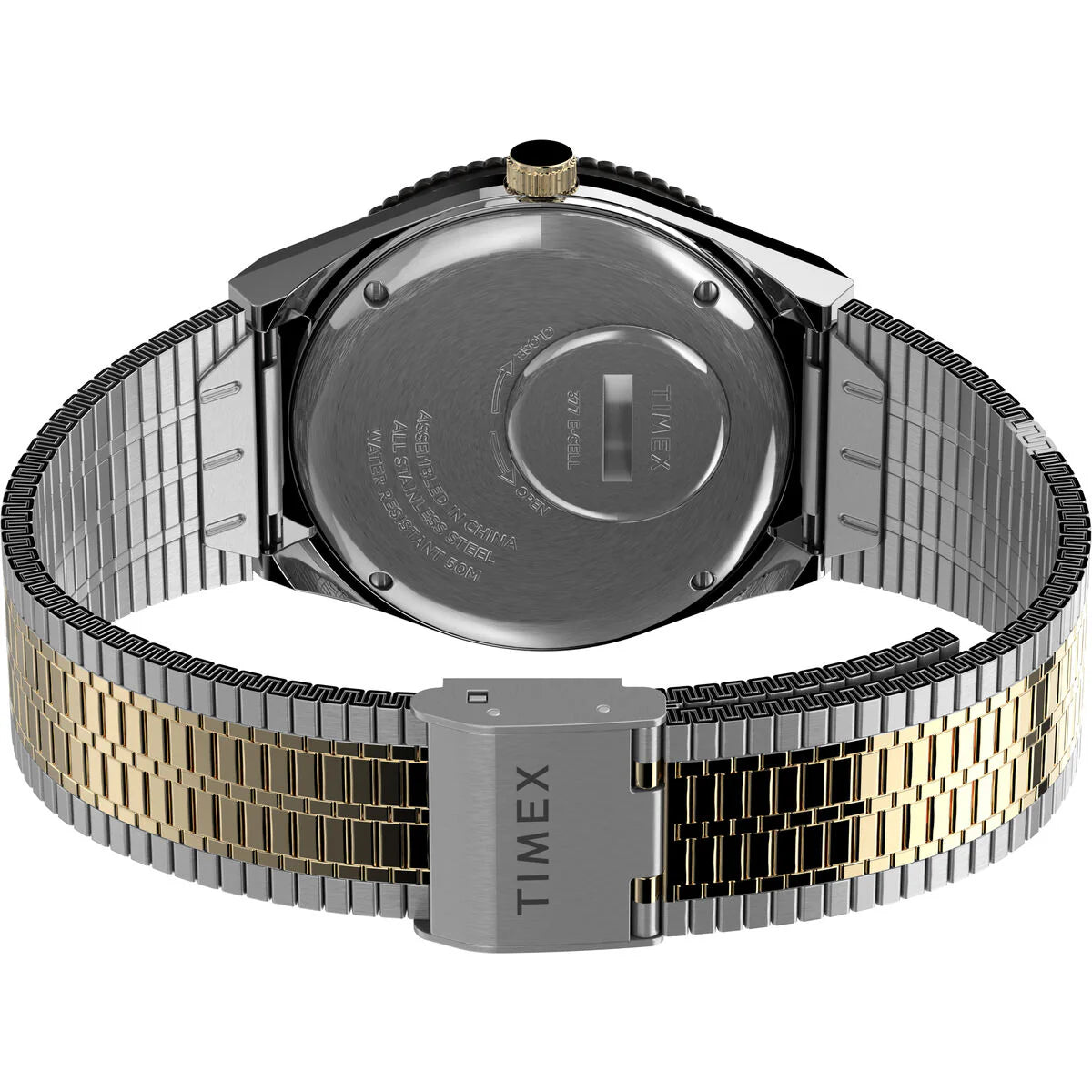 Q Timex Reissue 38mm Stainless Steel Bracelet Watch