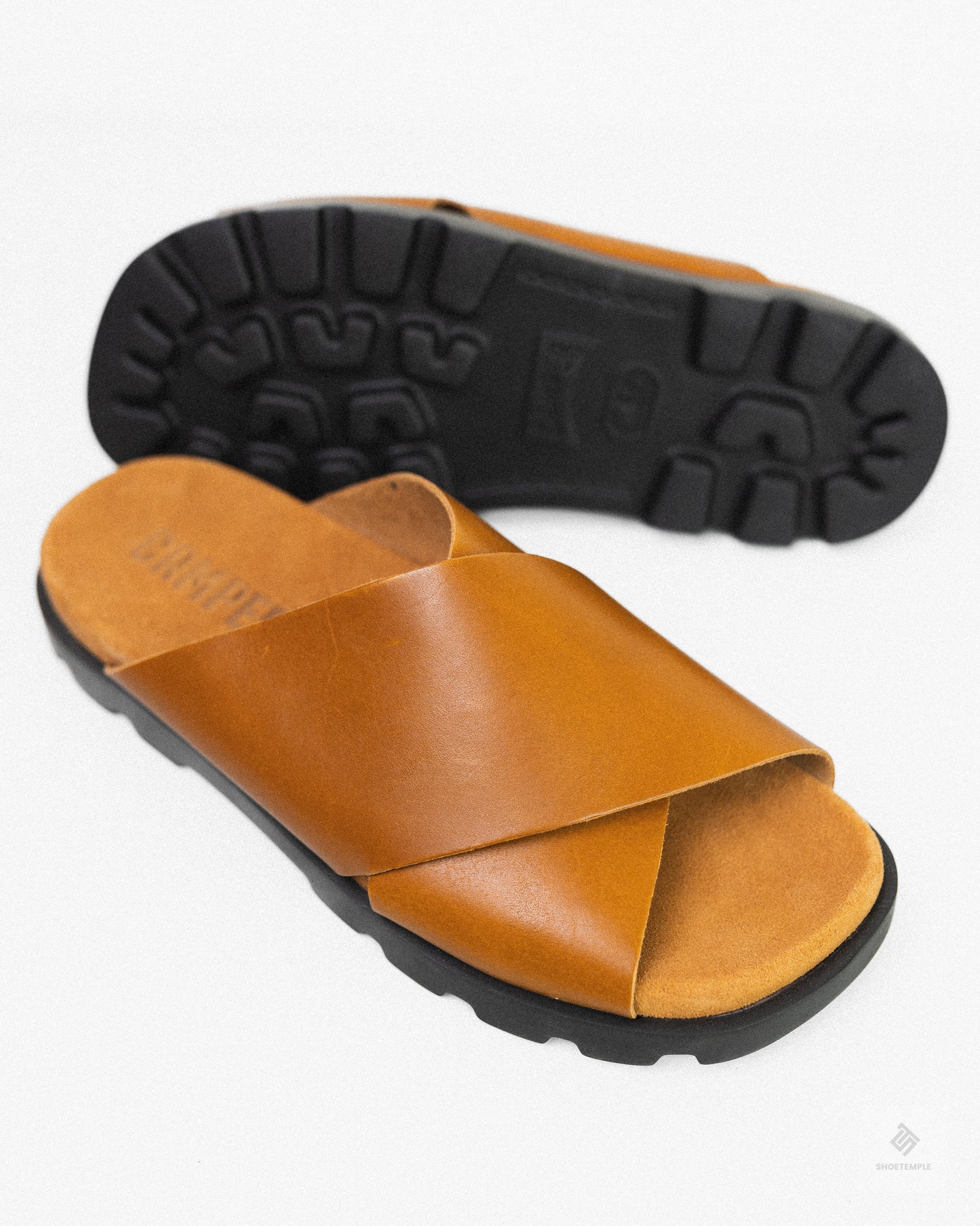 Camper crossover-strap open-toe sandals