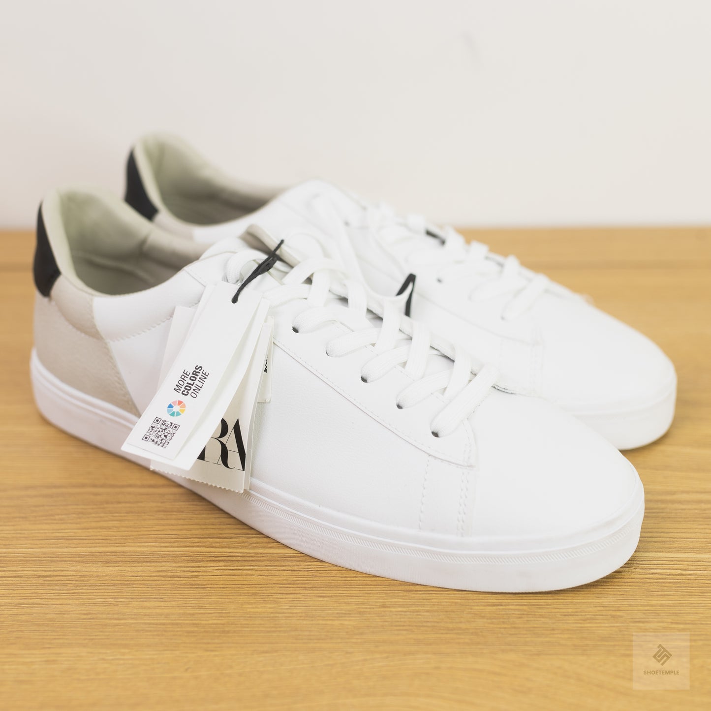 Zara White Low Sneakers
