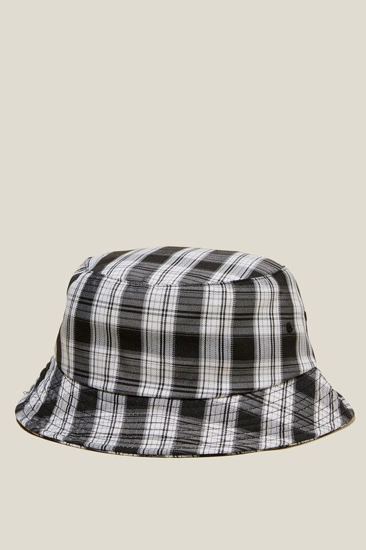 Check Bucket Hat